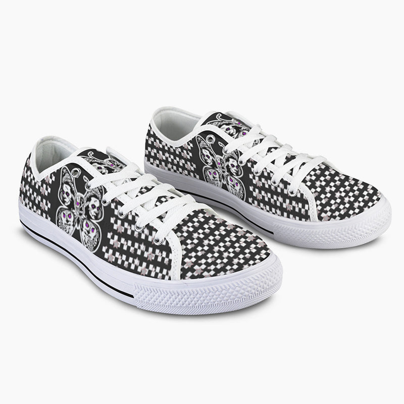 Horror Movies Series 1 Seattle Low Top Shoes No.2-Black