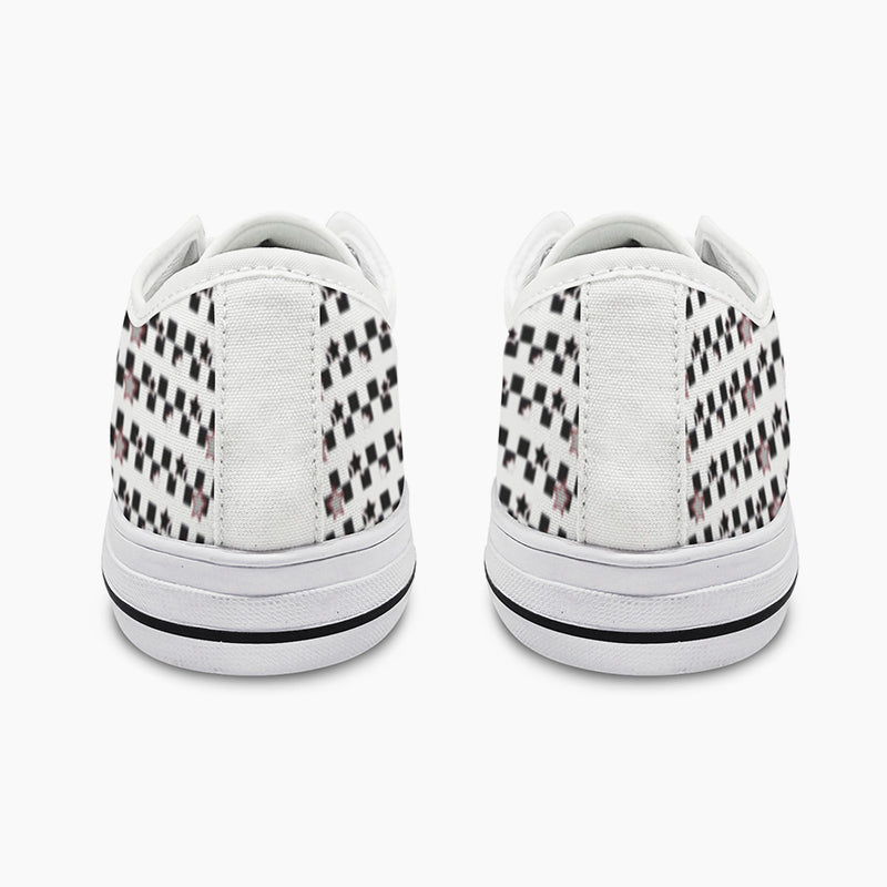 Horror Movies Series 1 Seattle Low Top Shoes No.2-White
