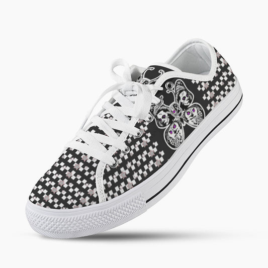 Horror Movies Series 1 Seattle Low Top Shoes No.2-Black