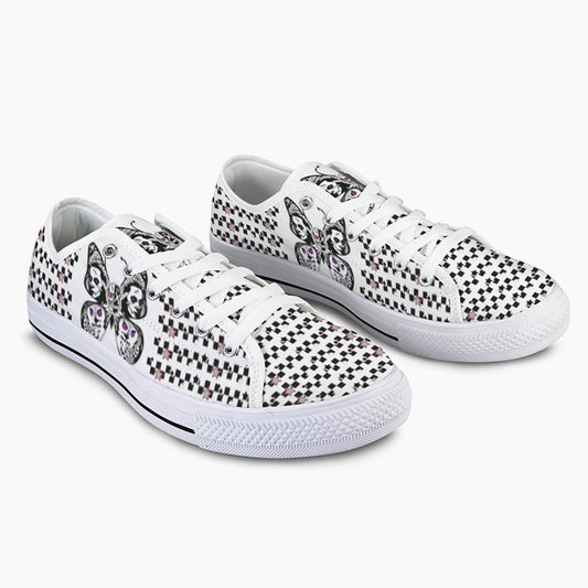Horror Movies Series 1 Seattle Low Top Shoes No.2-White